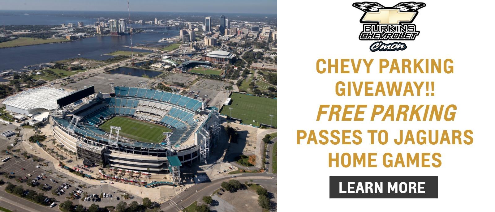 jacksonville jaguars parking pass