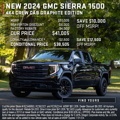 New 2024 GMC Sierra 1500