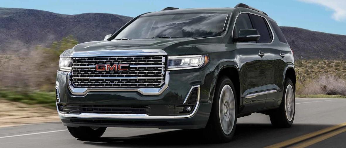 2022 GMC Acadia on the open road
