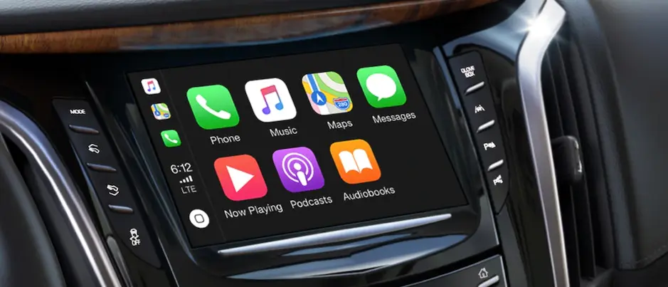 New Cadillac with Apple CarPlay