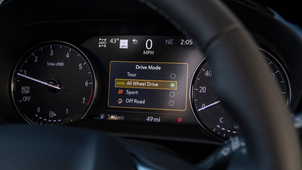 2022 Buick Envision Interior (Avenir) - Drive Modes