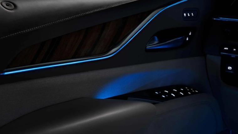 2022 Cadillac Escalade interior lighting