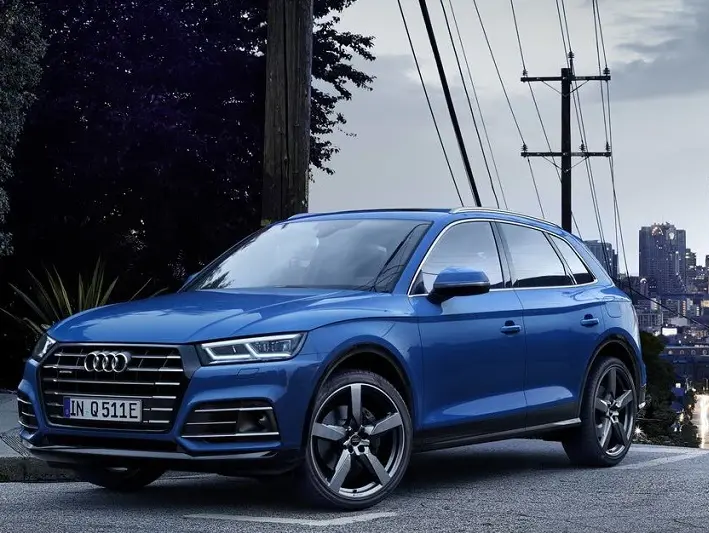2021 Audi Q5 parked on the street