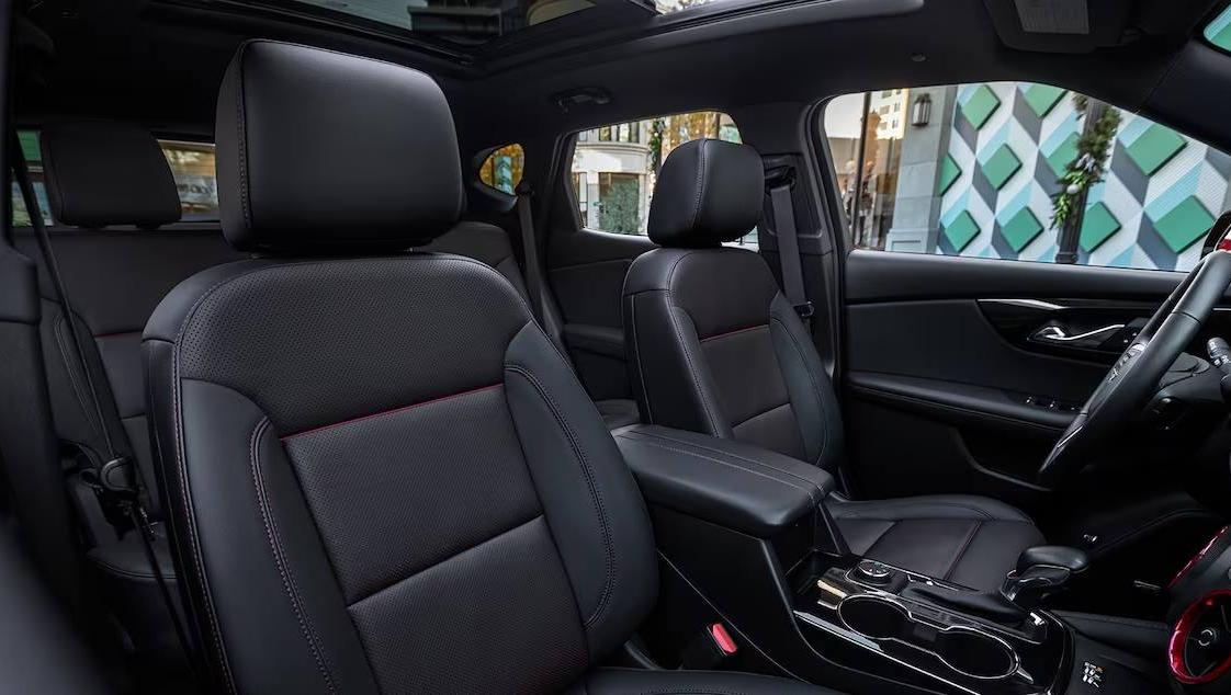 2024 Blazer front and rear seats