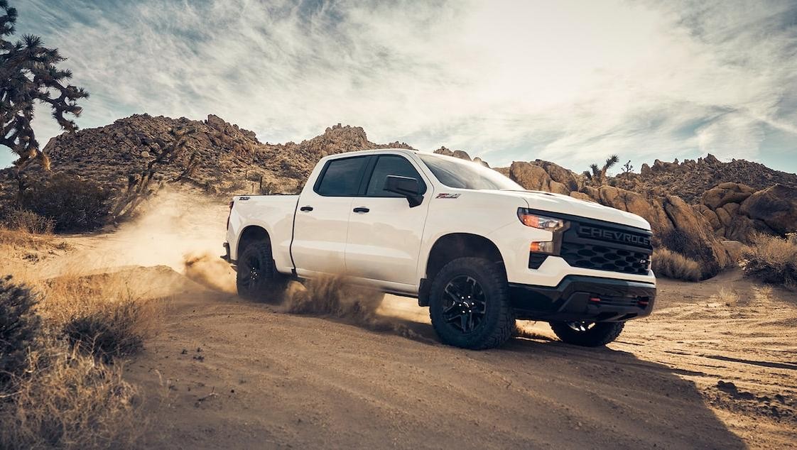 2023 Silverado 1500 in desert