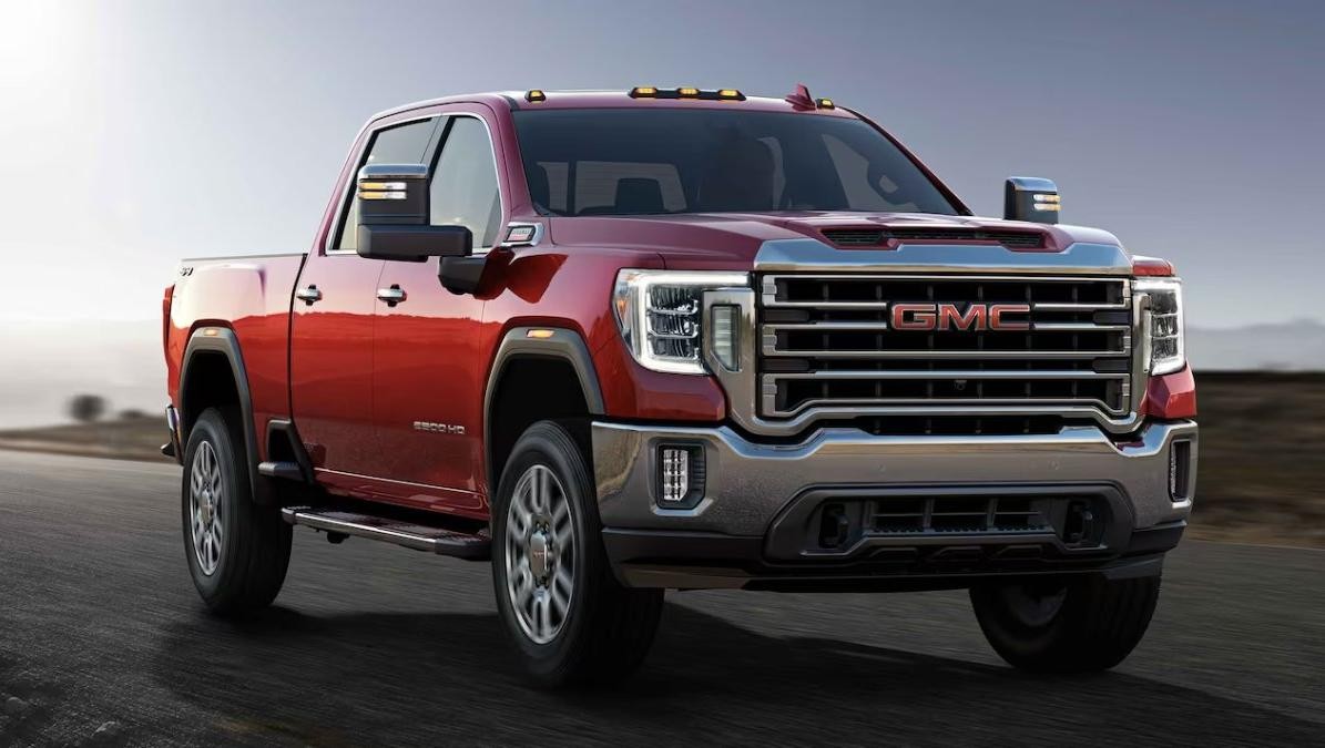 Red 2022 GMC Sierra 2500 Exterior