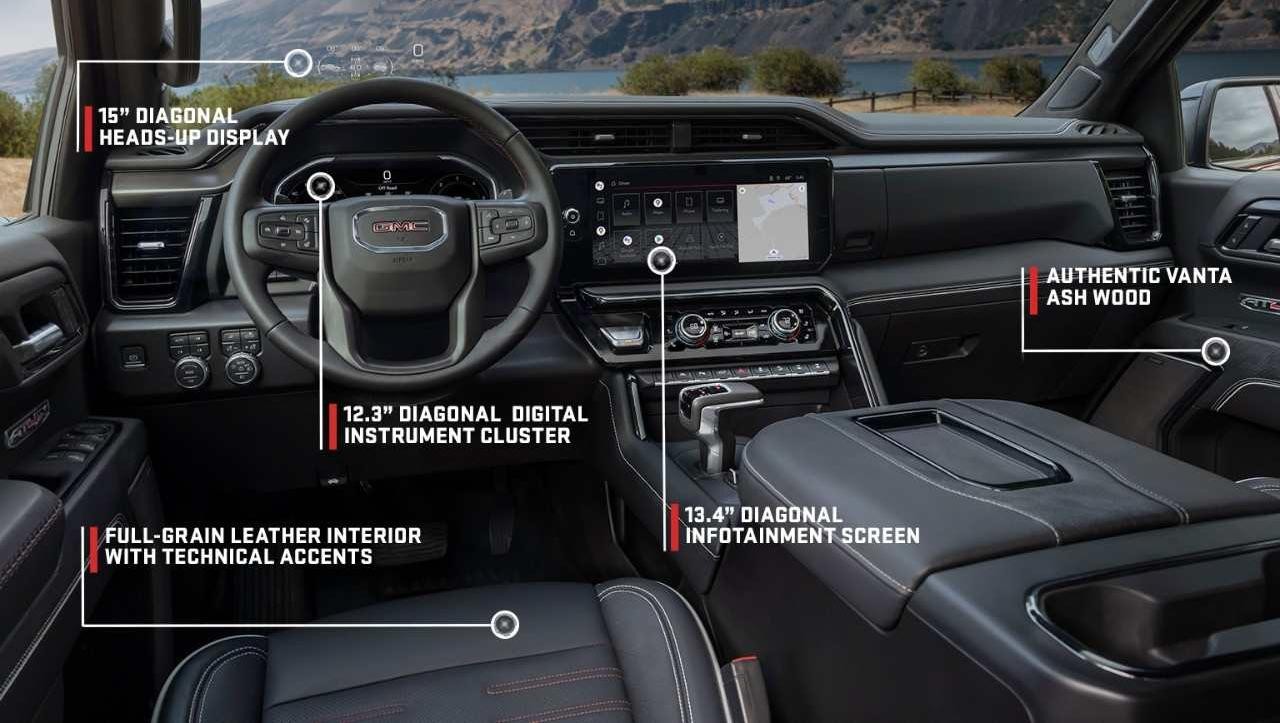 2022 GMC Sierra 1500 AT4X Interior