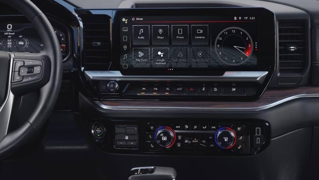 2024 Sierra 1500 infotainment panel