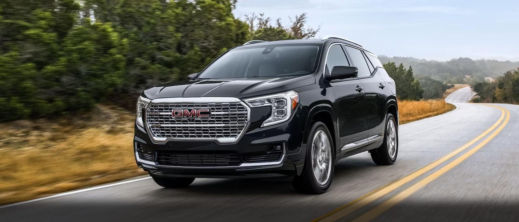 2024 GMC Terrain driving on a road