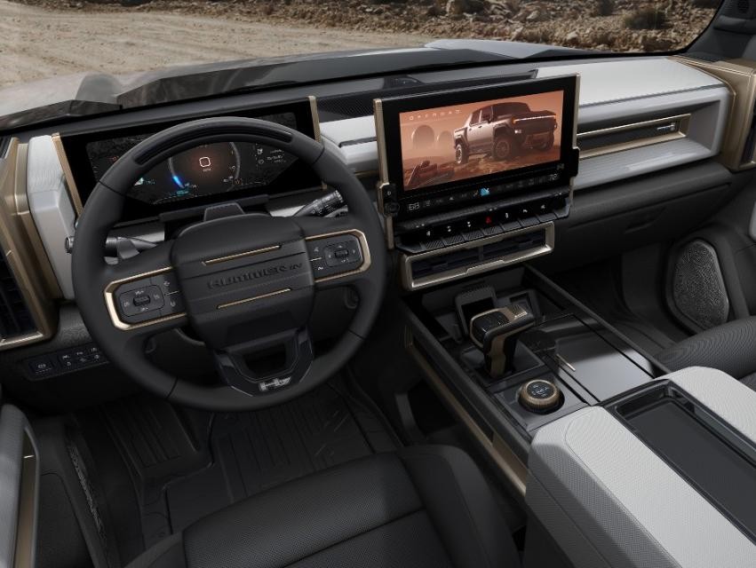 Interior of Hummer EV