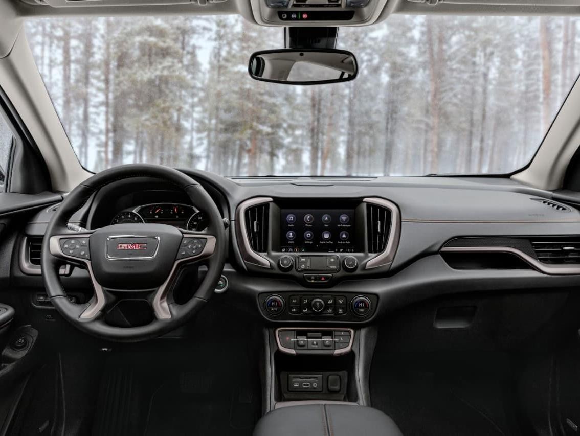 2022 GMC Terrain dashboard view