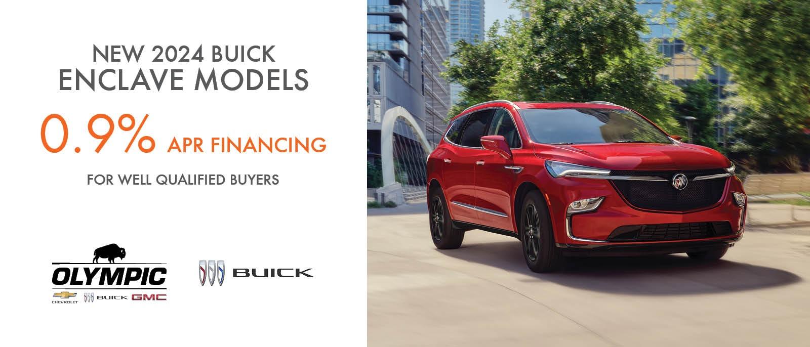 NEW 2024 BUICK
ENCLAVE MODELS