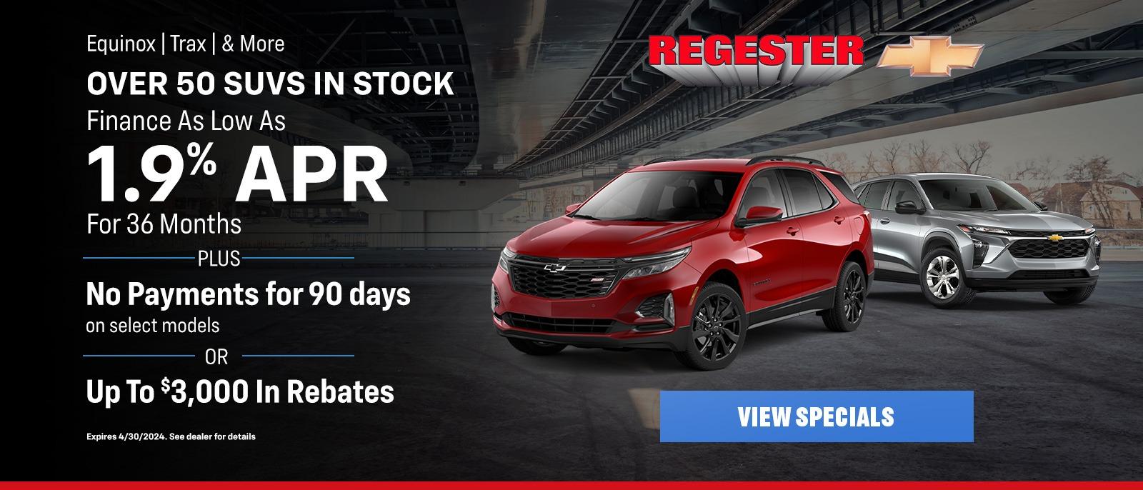 2024 Equinox - 1.9% APR for 36 months