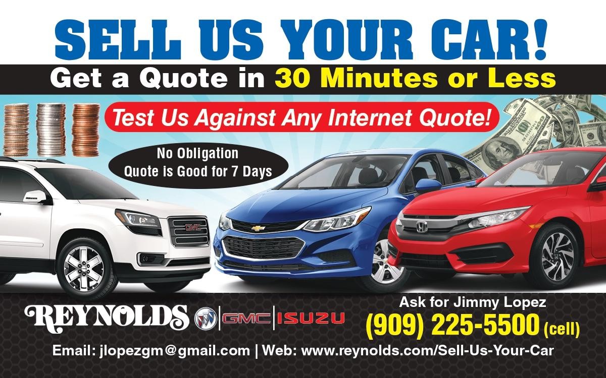 SELL US YOUR VEHICLE!