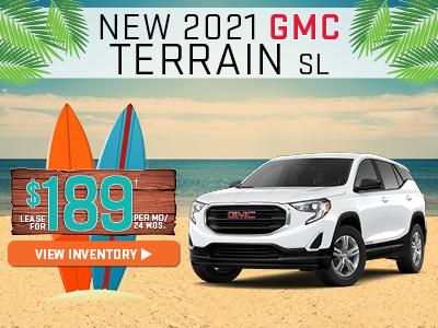 New 2021 GMC Terrain SL | Lease for $189 per mo/24 months