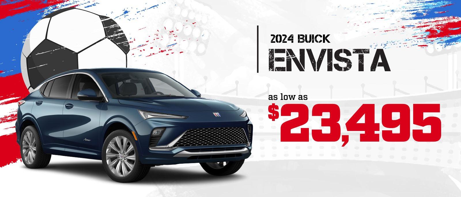 2024 Buick Envista - as low as $23,495 | Reserve Yours!