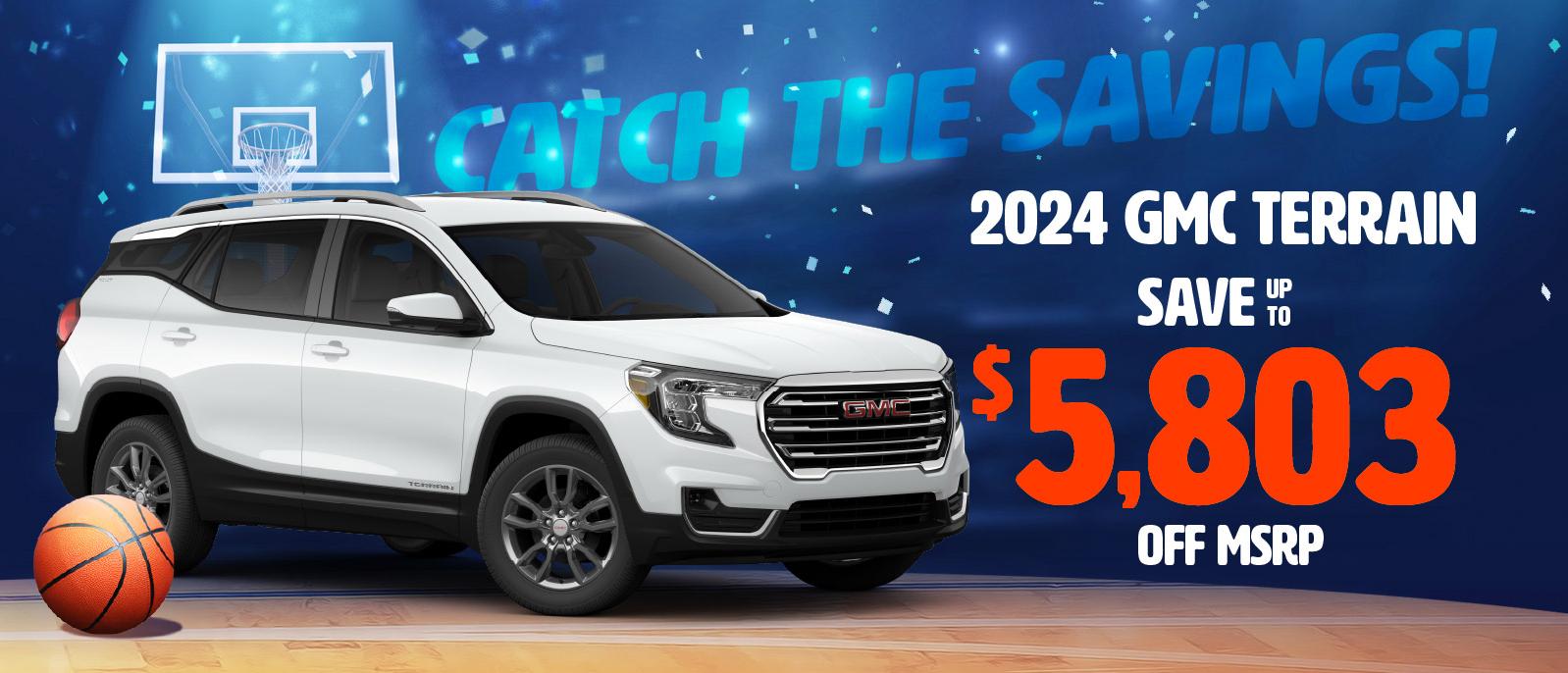 2024 GMC Terrain - save up to $5803