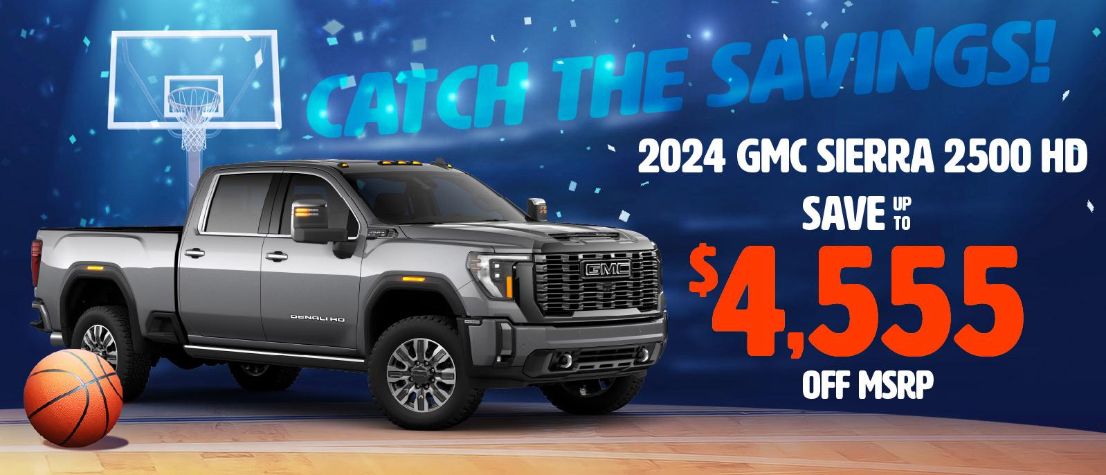 2024 GMC Sierra HD - SAVE up to $4555