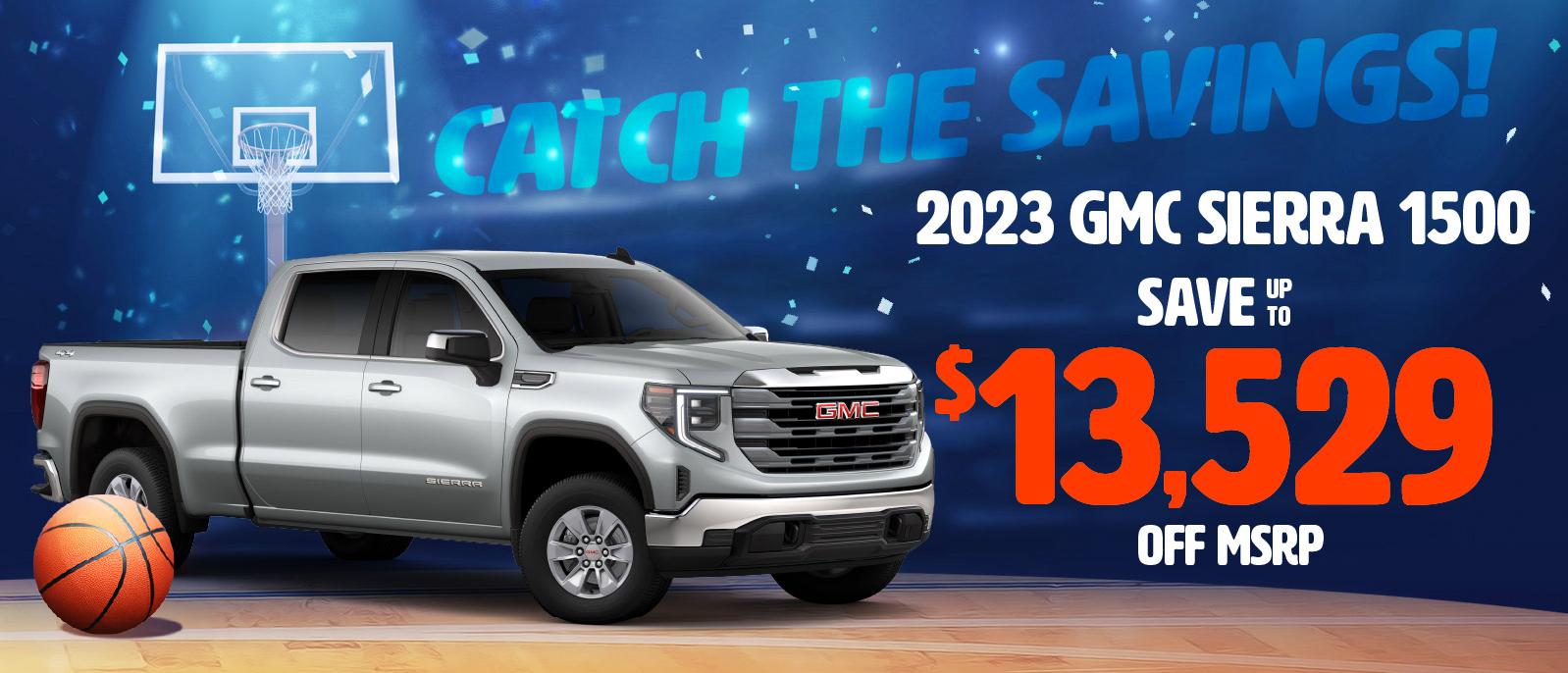 2023 GMC Sierra 1500 - save up to $13,529 off MSRP
