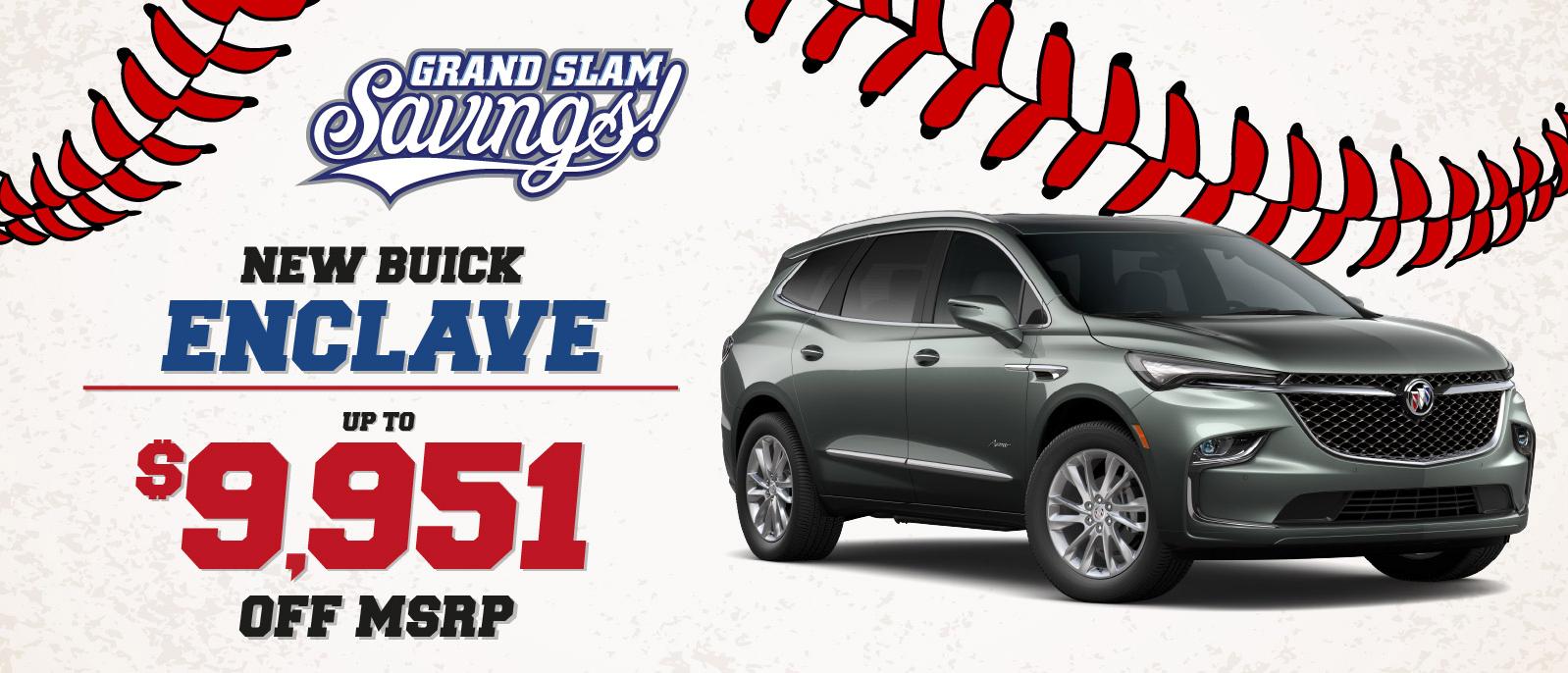 New Buick Enclave - SAVE up to $9951