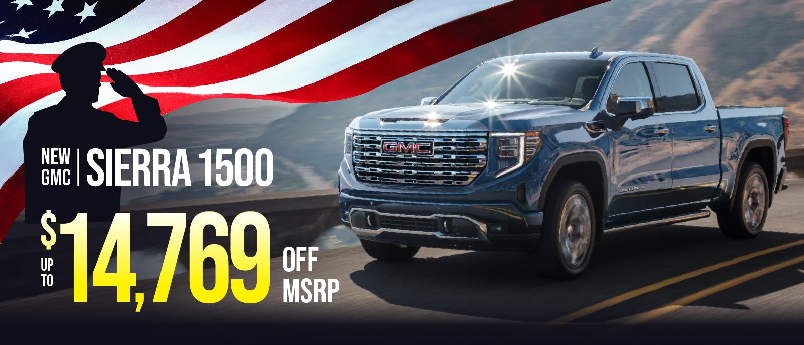 New GMC Sierra 1500 - save up to $14769 off MSRP