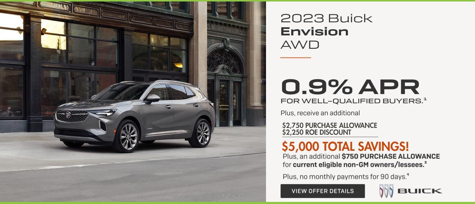 2023 BUICK ENVISION OFFERS FROM ROE MOTORS IN GRANTS PASS, OR