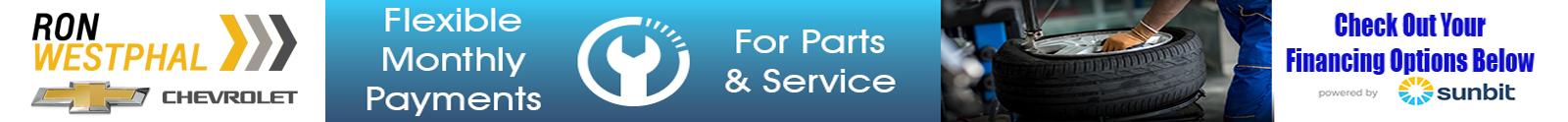 Ron Westphal Financing Options For Service & Parts 