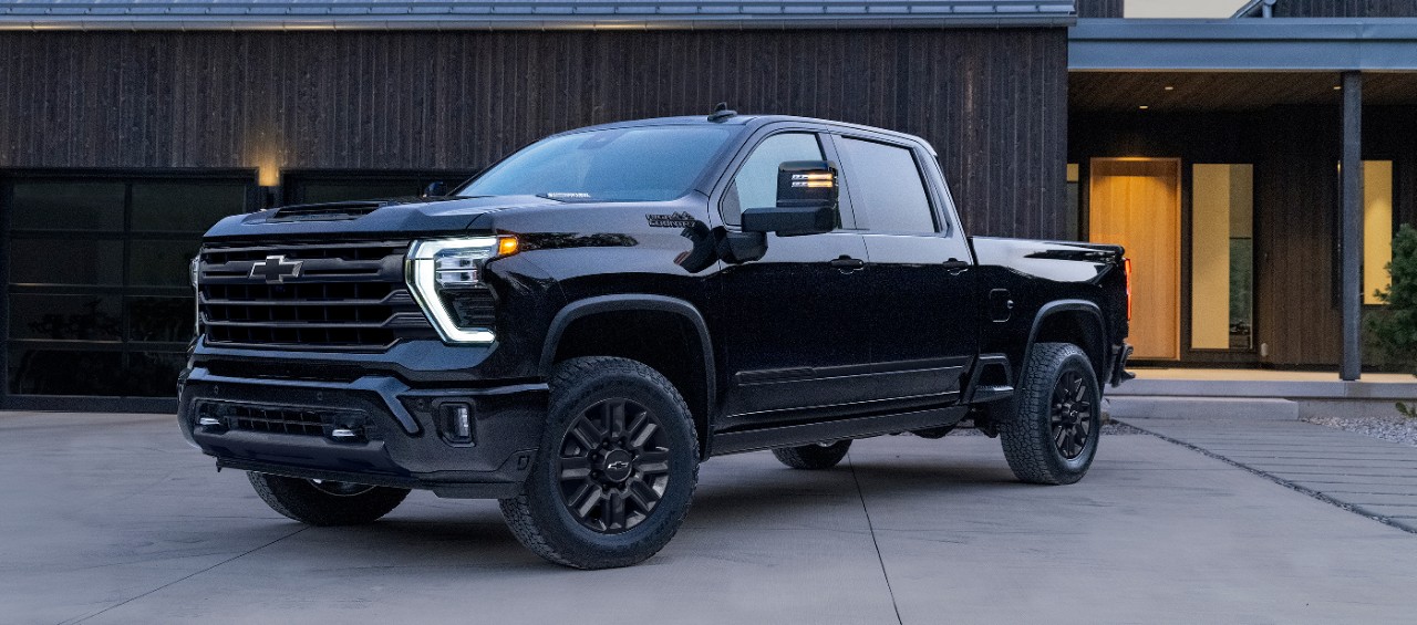 whats new 2024 silverado 2500 hd ltz picture black exterior