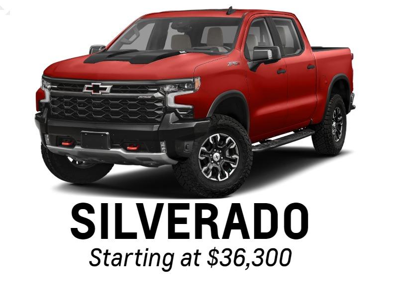 Silverado Starting at $36,300