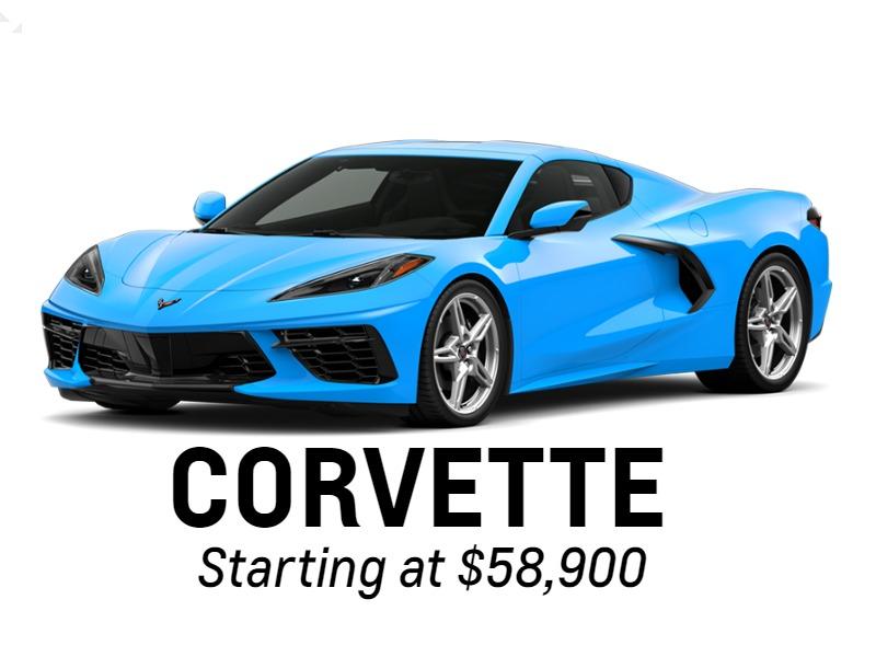 Corvette Starting at $58,900