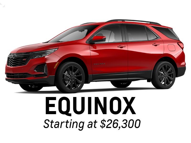 Equinox Starting at $26,300