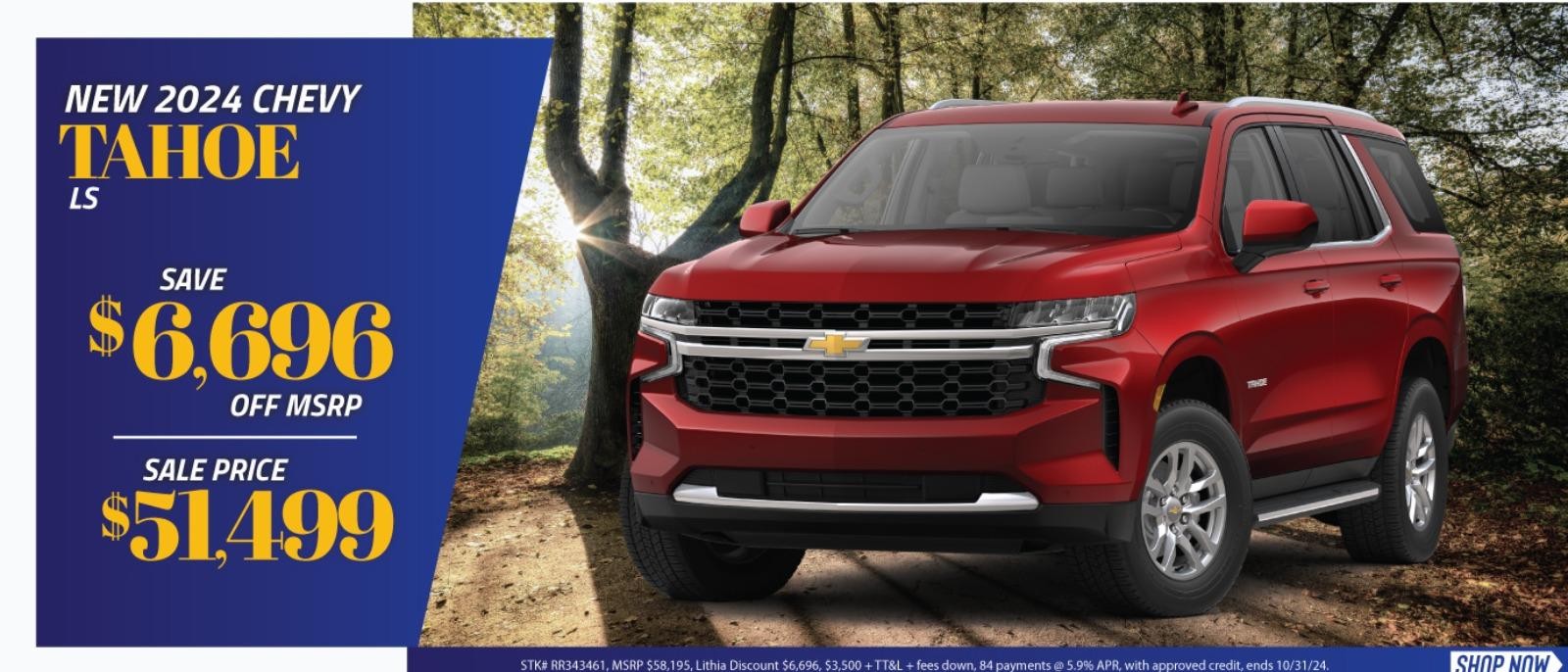 New 2024 Chevy Tahoe