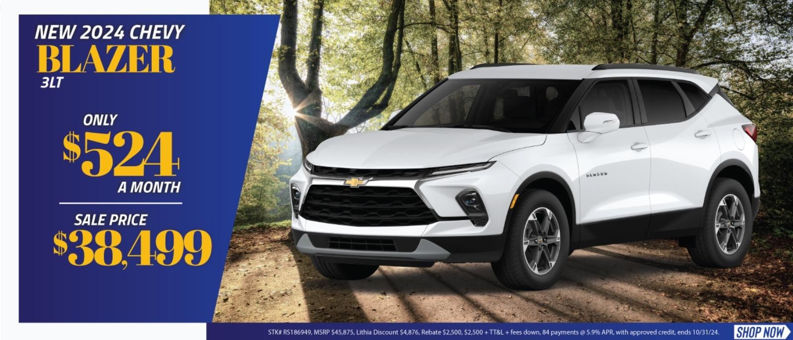 New 2024 Chevy Blazer