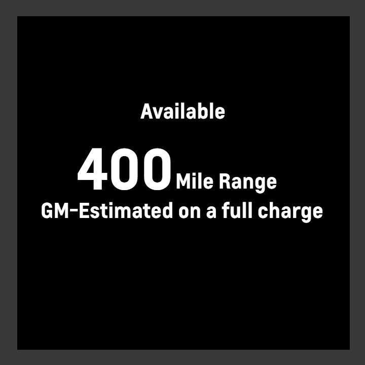 400 Mile Range on a full charge