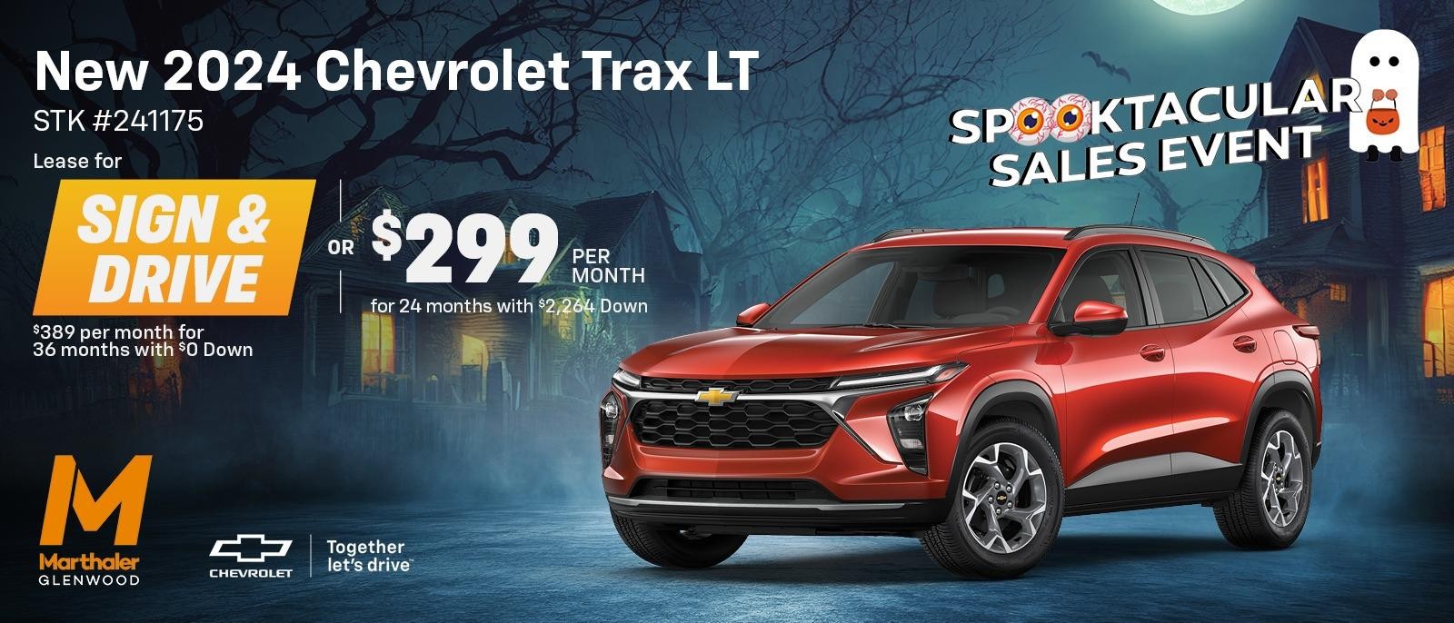 New 2024 Chevrolet Trax LT