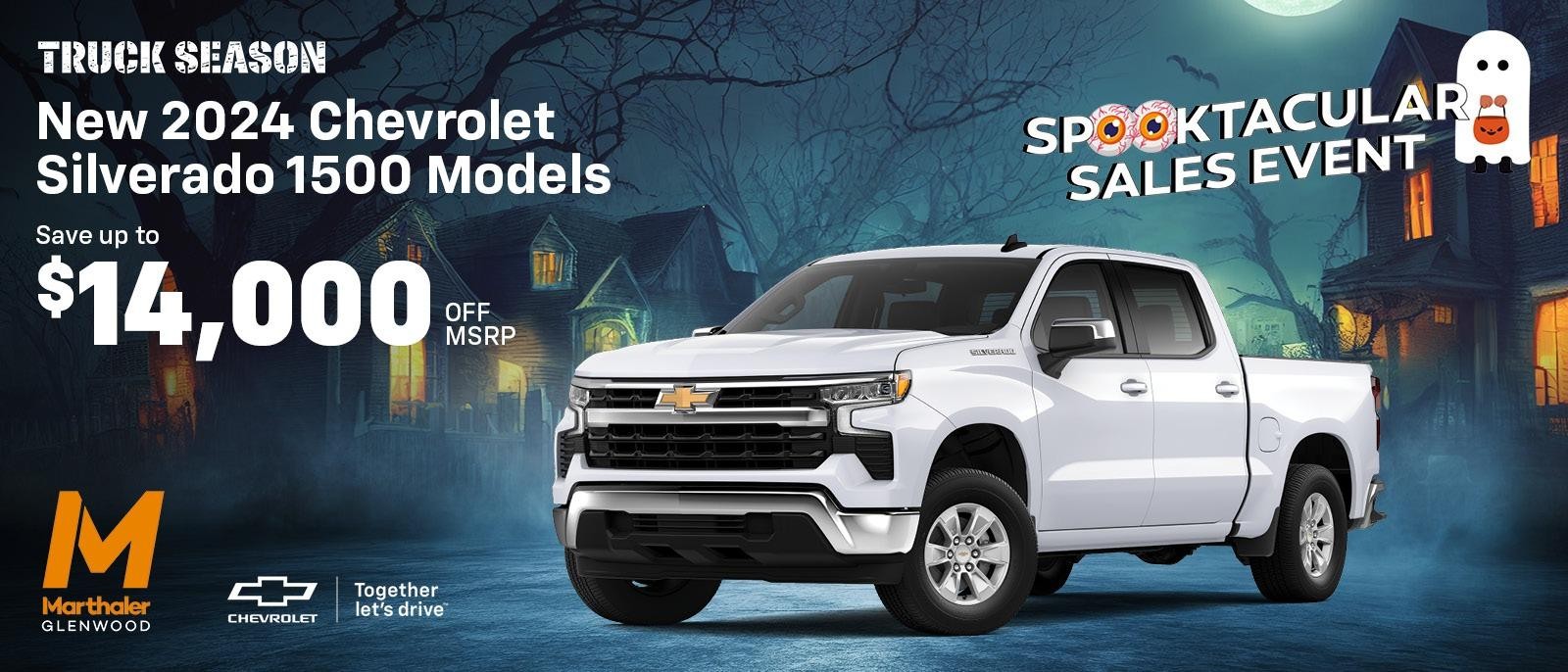 New 2024 Chevrolet Silverado 1500 Models