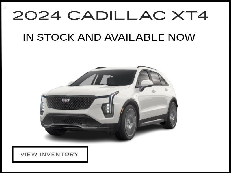 2024 CADILLAC XT4 IN STOCK AND AVAILABLE
