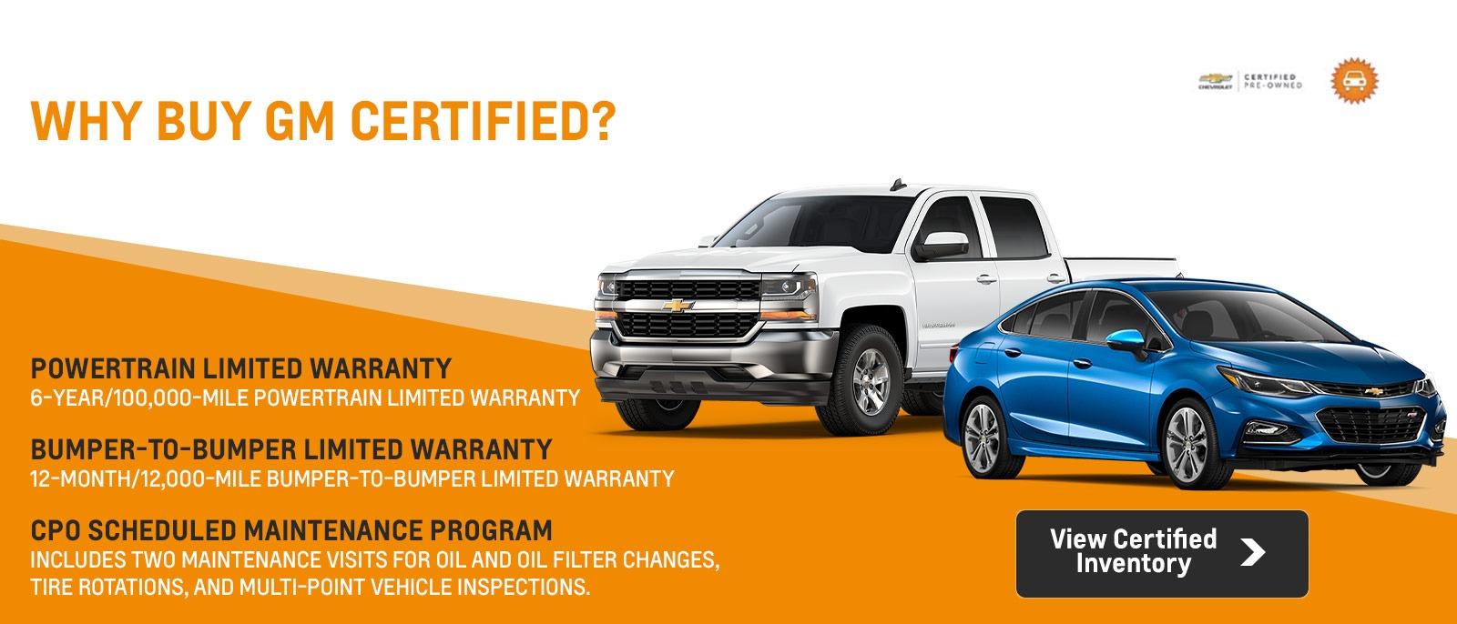 Why Buy GM Certified