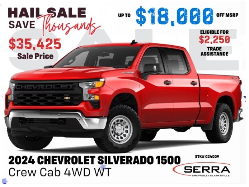 Serra Chevrolet Clarksville is a CLARKSVILLE Chevrolet dealer and a new ...