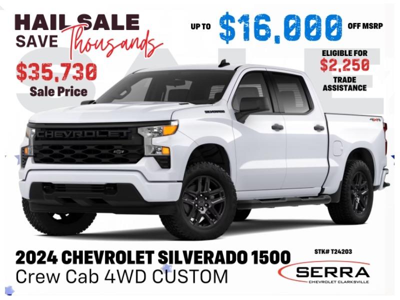 Serra Chevrolet Clarksville is a CLARKSVILLE Chevrolet dealer and a new ...