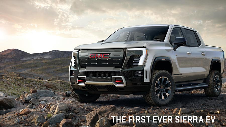 View the first ever Sierra EV at Shortline GMC