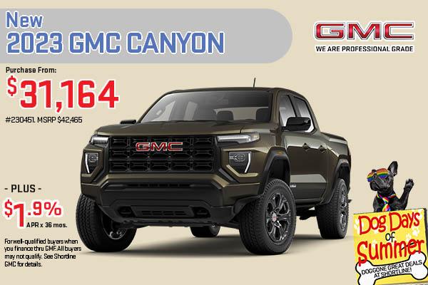 View GMC Canyon Special in Denver at Shortline