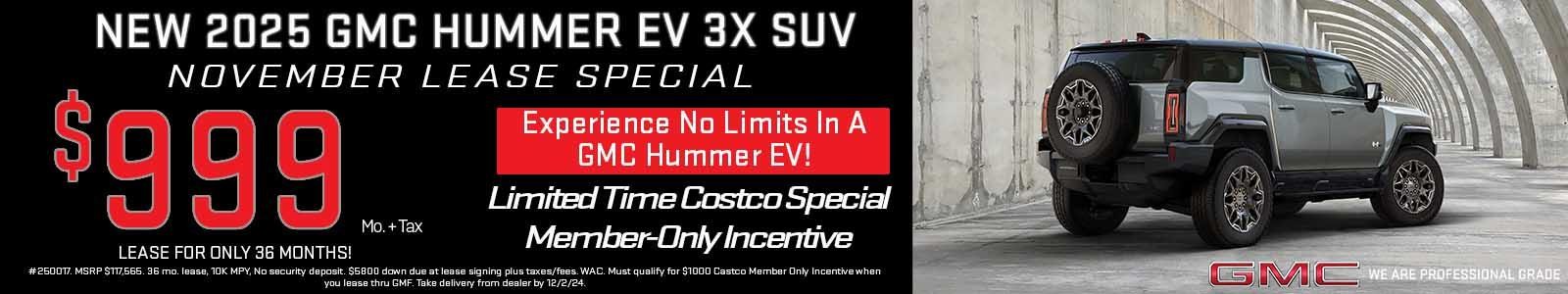 View GMC Hummer EV SUB Lease in Denver