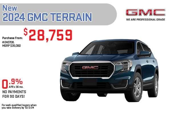 View 2024 GMC Terrain Special in Denver