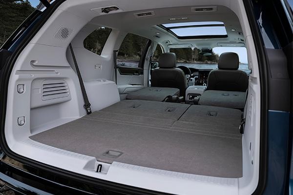 View 2024 GMC Acadia Cargo Area