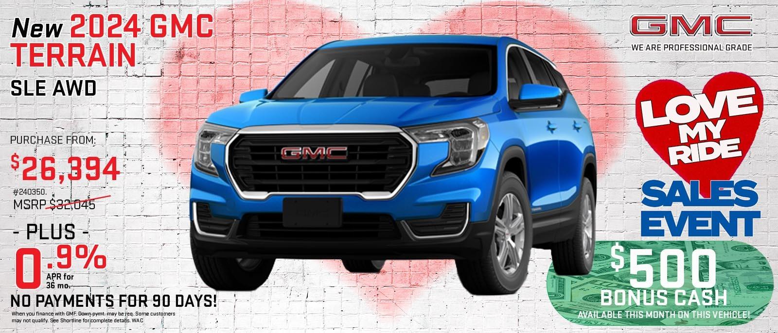 View the GMC Terrain Special in Denver at Shortline