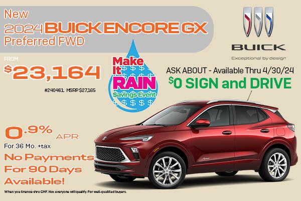 View 2024 Buick Encore GX Special in Denver