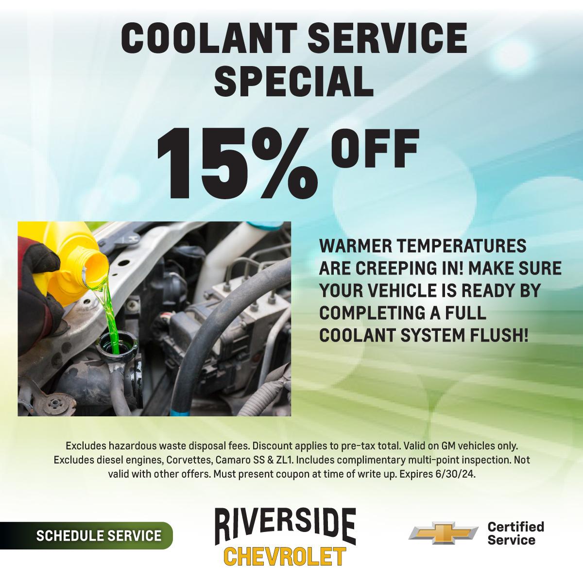 COOLANT SERVICE SPECIAL
