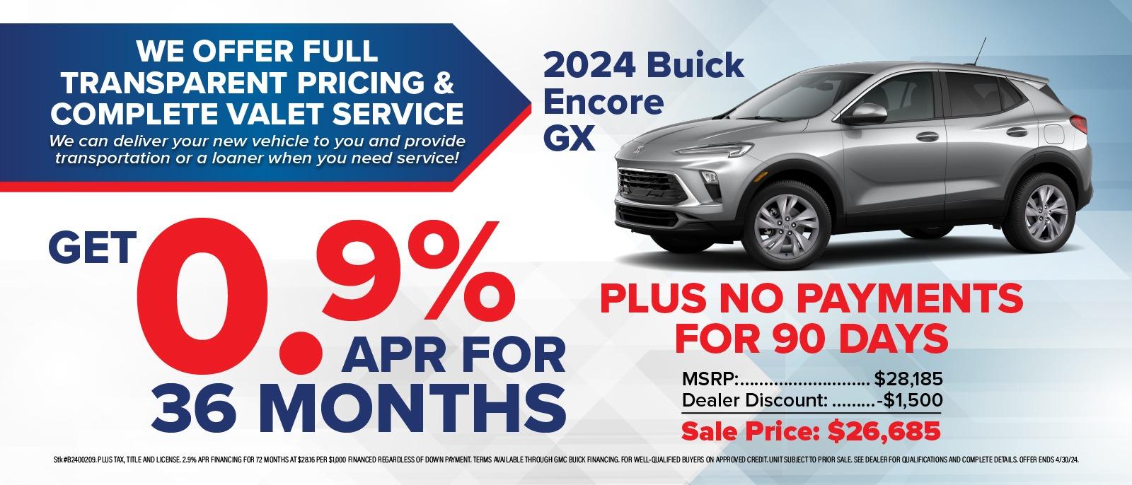 Buick Encore GX Offer!⚾