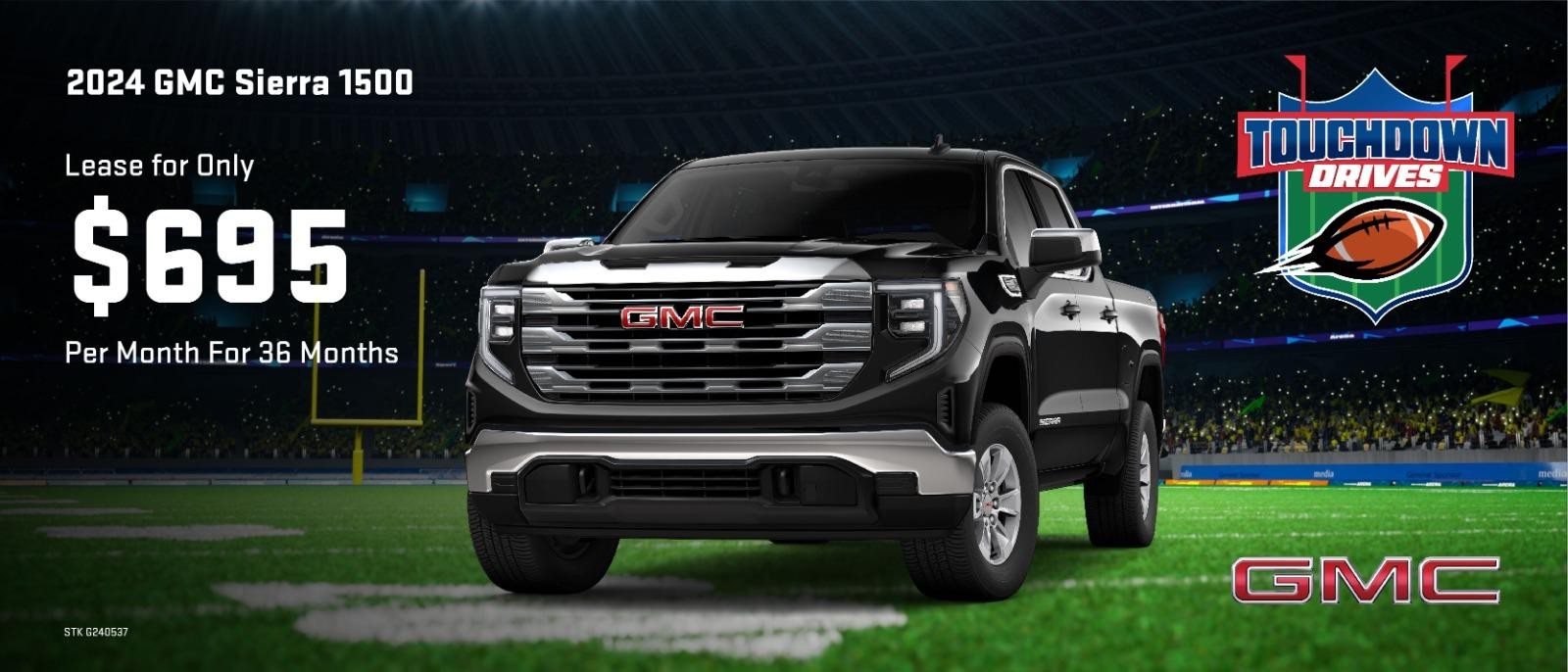 Shop $695/mo Sierra 1500 Lease Offer!💵🏈